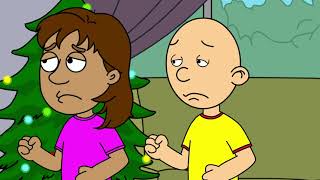 Caillou and Dora Steal Christmas Decorations from Home DepotBlast the Theme SongPunishment Day [upl. by Kabab985]