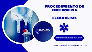 🩺FLEBOCLISIS Procedimiento de Enfermería✅ [upl. by Pen]