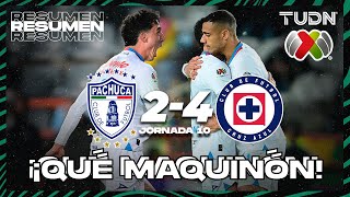 HIGHLIGHTS  Pachuca 24 Cruz Azul  Liga Mx AP2024  J10  TUDN [upl. by Naget]