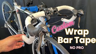 Watch me custom wrap a set of handlebars  no pro [upl. by Naloj]