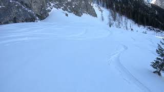 Skitour  Von Ehrwald über Biberwierer Scharte nach Biberwier  Mitglied DAV Landsberg [upl. by Jenne]