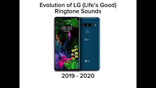 Evolution of LG Life’s Good Ringtone Sounds [upl. by Erdda]