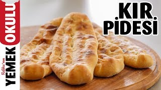 Kır Pidesi Tarifi  Evde Kır Pidesi Yapımı  Burakın Ekmek Teknesi [upl. by Waylin]