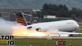 Top 10 Plane Landings Gone Horribly Wrong [upl. by Vince637]