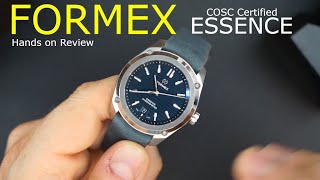 FORMEX Essence 39mm Best Everyday Swiss Automatic COSC Watch Omega Seamaster Aquaterra Alternative [upl. by Tarr]