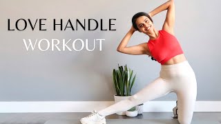 Love Handle Workout  20 min Hips amp Sides  Home Workout [upl. by Lawan258]