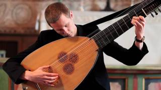 Robert de Visée Prélude et Allemande Jonas Nordberg theorbo [upl. by Lilla]