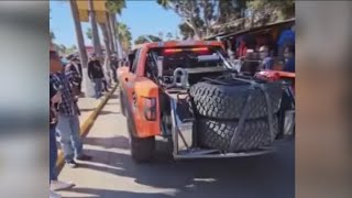 Chaos erupts at Baja 1000 after truck runs over bystanders [upl. by Lipsey819]