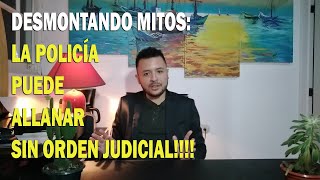 ALLANAMIENTOS DE MORADA SIN ORDEN JUDICIAL [upl. by Sullivan]