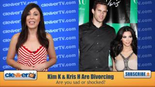 Kim Kardashian amp Kris Humphries File For Divorce [upl. by Nneb]