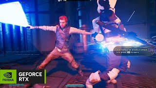 Star Wars Jedi Survivor vs RTX 4080 Ray Tracing  ULTRA Graphics Settings Performance at 1080p [upl. by Odnuges526]