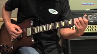 Gibson SG Tribute 60s Electric Guitar Demo  Sweetwater Sound [upl. by Vonny]