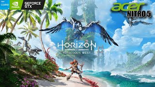 Horizon Forbidden West Gameplay Acer Nitro 5 GTX1650 i5 9300H 16GB RAM [upl. by Rowan]