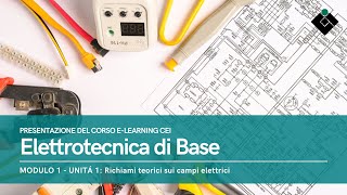 Corso CEI elearning quotElettrotecnica di Basequot [upl. by Woodall]