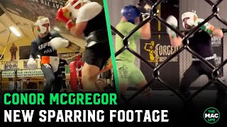 Conor McGregor New Sparring Footage from 2024 [upl. by Deirdre897]