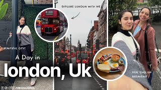 A Day in London  London Visit  Travel Vlog  Airindia London international layover  Megha Abrol [upl. by Stanton930]