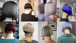 Women Undercuts Short Pixie Bob Hairstyles Woman Short Bob Haircuts Stylish [upl. by Earehs]