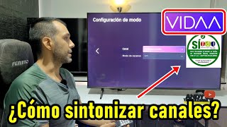 VIDAA OS APRENDE A SINTONIZAR CANALES TDT EN TU TELEVISOR CON SISTEMA OPERATIVO VIDAA [upl. by Adnamaa310]