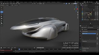 concept car quick modeling  vehicle 015  part 6  4x timelapse [upl. by Israel123]