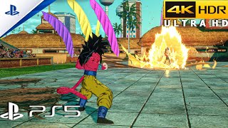 DRAGON BALL Sparking Zero PS5 4K 60FPS HDR Gameplay Goku SSJ4 vs Vegeta SSJ4 [upl. by Yasdnil895]