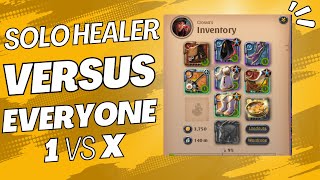 healer but solo vs everyone CAN YOU KILL [upl. by Nannahs]