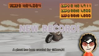 MKWii  TAS Waterway New Ultra Shortcut  18seconds [upl. by Quinlan]