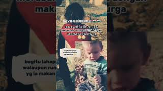 KRISIS MAKANAN AKIBAT PERANG  ANAK PALESTIN4 MAKAN RUMPUT [upl. by Illona]