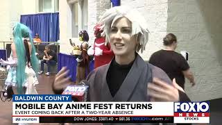 Mobile Bay Anime Fest returns after 2 year absence [upl. by Neille]