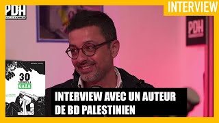 INTERVIEW AVEC UN AUTEUR DE BD PALESTINIEN  MOHAMMAD SABAANEH [upl. by Hanala]