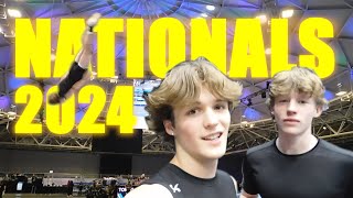 Trampoline and Tumbling National Gym Champs 2024 Vlog [upl. by Andi]