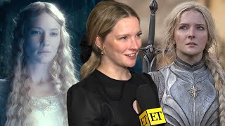 The Lord of the Rings Morfydd Clark Reflects On Cate Blanchetts Galadriel Portrayal [upl. by Treboh264]