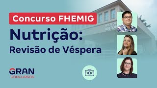 Concurso FHEMIG Nutrição Revisão de Véspera [upl. by Are]