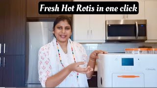 Rotimatic Review Automatic Roti makerHow to easily use and clean rotimatic [upl. by Yelnik]