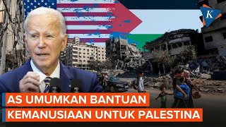 AS Umumkan Bantuan Kemanusiaan Senilai Rp 15 Triliun Lebih untuk Rakyat Palestina [upl. by Ellah]