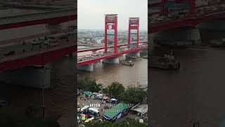 The Story Behind the Iconic Ampera Bridge in Palembang [upl. by Pang]