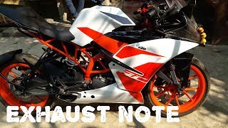 KTM RC 200 EXHAUST SOUND  2020 KTM BEST MODEL [upl. by Timmons]