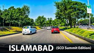 4K Islamabad  Pakistan  A City of Beauty and Diplomacy SCO Summit Edition [upl. by Rogovy407]