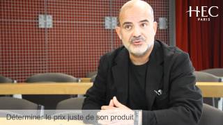 Comment déterminer le prix juste de son produit [upl. by Bohi666]