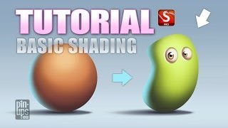 Autodesk Sketchbook Pro Tutorial  Basic Shading [upl. by Alaster]