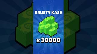 30000 KRUSTY KASH brawlstars [upl. by Ahseenak]