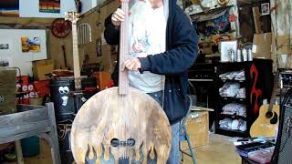 4 string washtub bass [upl. by Redla]