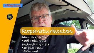 Reparaturkosten Adria Kastenwagen durch Abflug der Markise [upl. by Maryn]