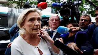 MARINE LE PEN BLISKO ZWYCIĘSTWA W WYBORACH WE FRANCJI [upl. by Radnaskela]