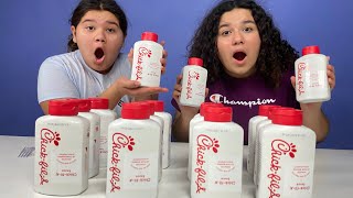 Dont Choose the Wrong ChickFilA Slime Challenge [upl. by Marguerie]