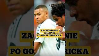 Co zrobił Mbappe po golu Endricka piłkanożna mbappe endrick championsleague realmadrid [upl. by Eugine]