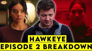 Hawkeye Episode 2 Breakdown  Details You Missed  ComicVerse [upl. by Tarrel911]