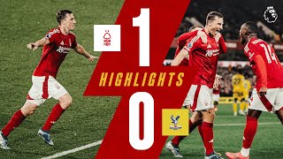 Chris Wood Scores AGAIN 🔥  Forest 10 Crystal Palace  Premier League Highlights [upl. by Nyleuqaj125]