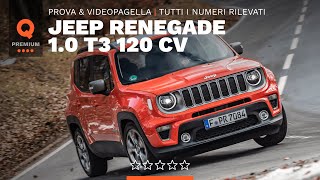 Jeep Renegade 2022 la Pagella e tutti I dati rilevati da Quattroruote [upl. by Sanders]