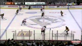 Game 77 Philadelphia Flyers vs Pittsburgh Penguins 01 april 2015 [upl. by Narbig]