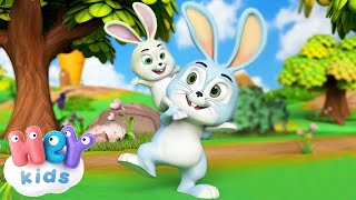 Petit Lapinou 🐰 Comptines et chansons pour les petit  HeyKids Français [upl. by Amadas979]